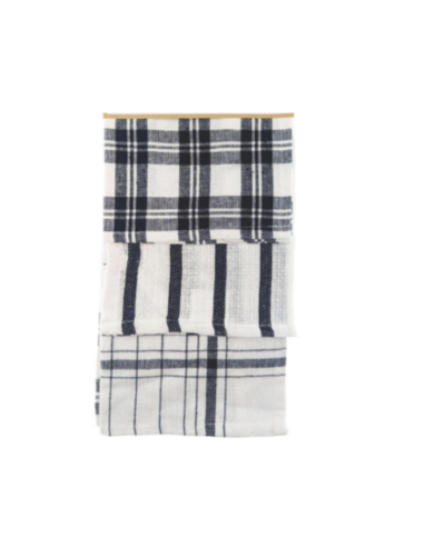 Set de 10 torchons coton 30x50cm REF...