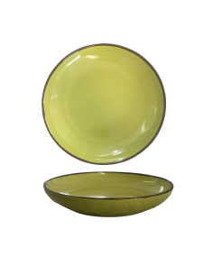 Assiette Dessert Verte Creuse 18,5 cm REF : 70036V