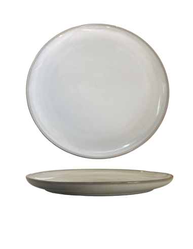 Assiette plate grise 26cm REF : 25024