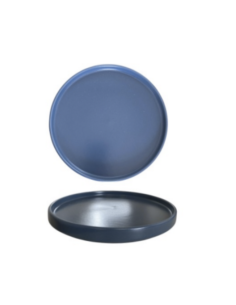 Assiette dessert bord haut bleu 22 cm REF : 47906