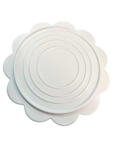 Plateau Mélamine 35 cm bord ondulé APS REF : 15132