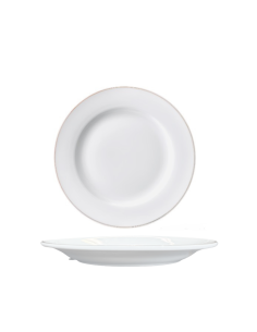 Assiette filet or entremets 23cm REF : HL005G