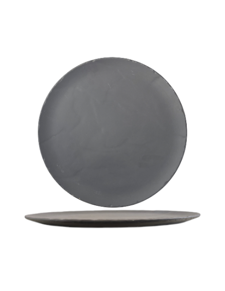 Assiette A Pizza BASALT Noir 33cm REF : 641010R