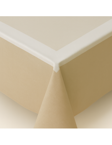 Nappe damassée 90X90cm GARNIER...