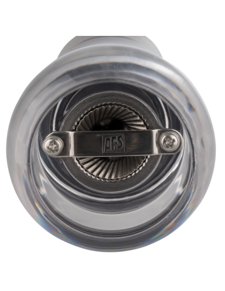 Salière En Verre Gris 13cm REF : 40581