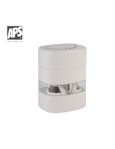 Set Sel et Poivre Blanc 8,5 cm REF :...