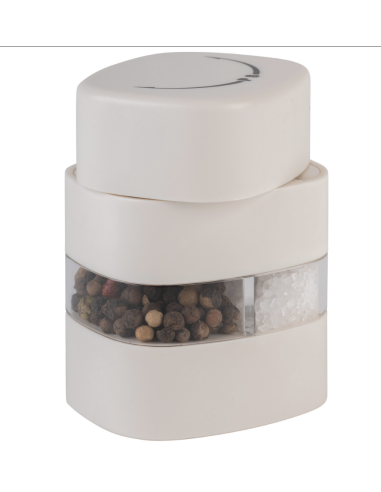 Set Sel et Poivre Blanc 8,5 cm REF :...