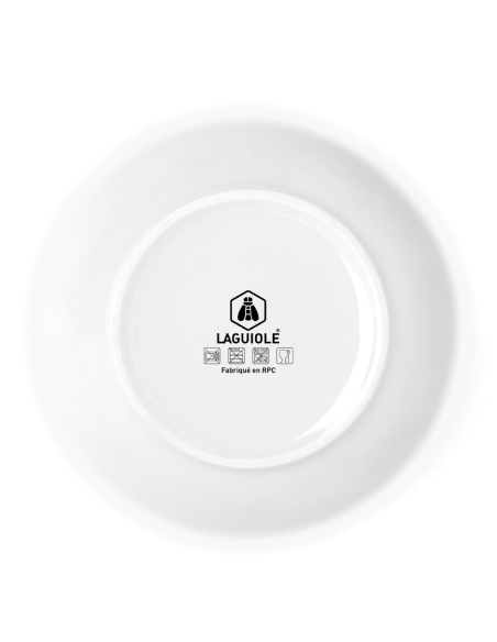 Assiette Plate Laguiole Tricolore 27 cm REF : 921905P