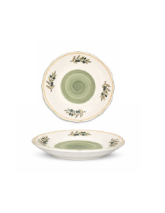 Assiette Grès Olives Creuse 22 cm REF : 2513151