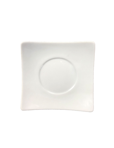 Sous Tasse Carré En Porcelaine REF :...