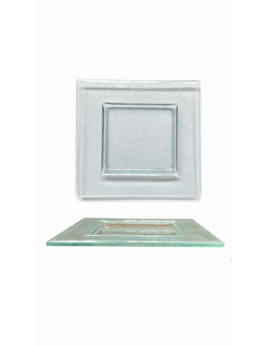Assiette En Verre 19 cm REF : VER19