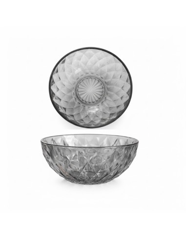 Coupelle En Verre Grise 6x12,5cm REF...