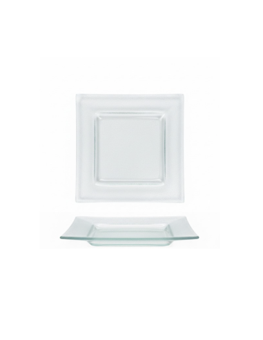 Assiette Cocktail En Verre 14 cm REF...