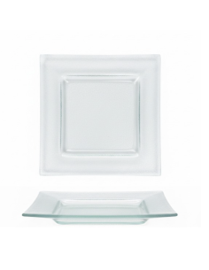 Assiette Plate En Verre 25 cm REF : AV26025