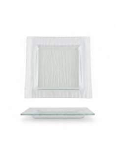 Assiette Plate En Verre 27 cm REF : AV27027
