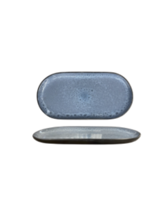 Plat Réactif Bleu Nuit 38x19cm REF : HX25092-4