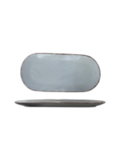 Plat Réactif Gris Foncé 38x19cm REF : HX25092-6