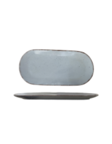 Plat Réactif Gris Foncé 38x19cm REF :...