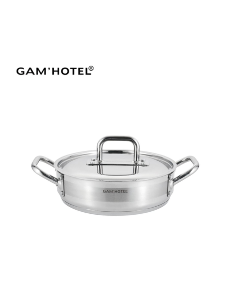 Sautoir Inox Induction 36x8,5cm - 8L GAM'HOTEL REF : 9090303