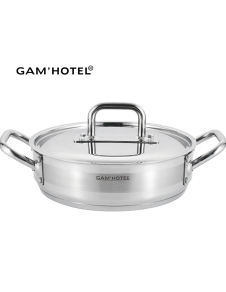 Sautoir Inox Induction 42x12cm - 16L GAM'HOTEL REF : 9090306