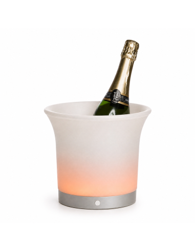 Seau À Champagne Lumière Led 23x23 cm...