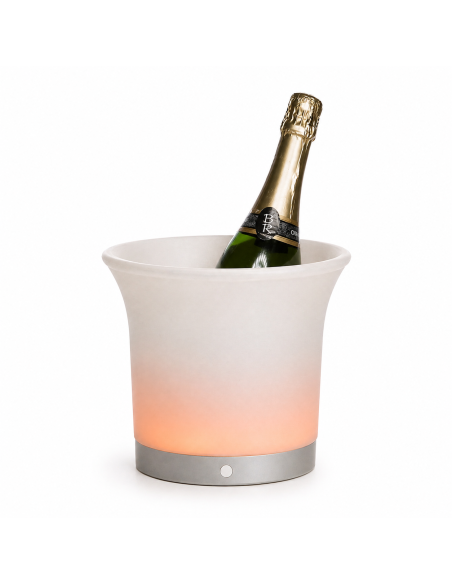 Seau À Champagne Lumière Led 23x23 cm REF : 750965