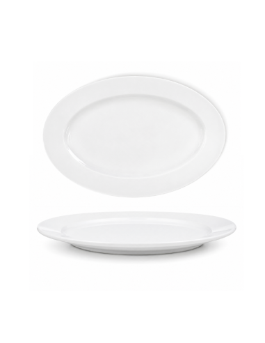 Assiette Ovale 30,5x22 cm REF : TB01230