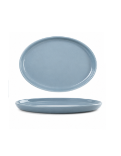 Plat Ovale Bord Haut 33x26,5 cm REF : 309475