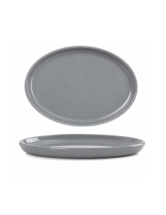 Plat Ovale Bord Haut 33x26,5 cm REF : 309475G