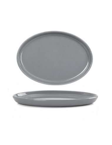Plat Ovale Bord Haut 33x26,5 cm REF :...