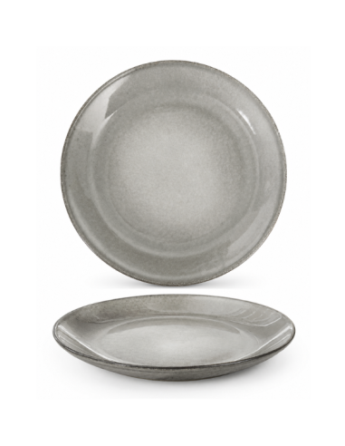 Assiette Plate Gris 26cm REF : P36110G