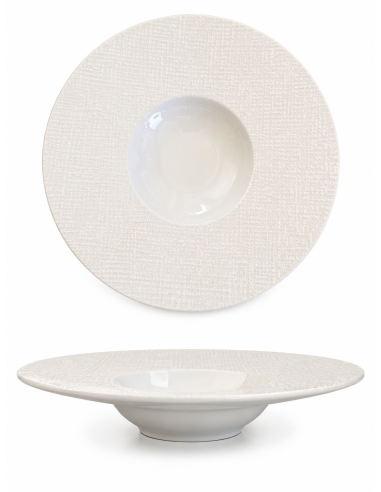 Assiette Gastro Effet Toile Bonna...