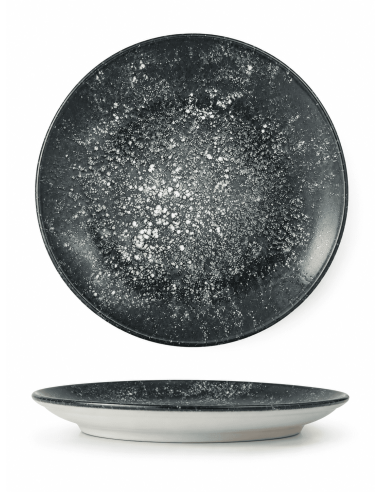 Assiette Dessert 21cm COSMOS BLACK...