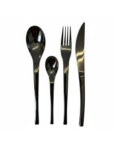 Gamme de Couverts en Inox Noir Mytik REF : 59148