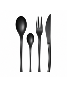 Gamme de Couverts en Inox Noir Mytik REF : 59148