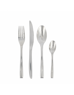 Gamme de 4 couverts en inox à pose verticale controversée QD3536 – ALIA CHR