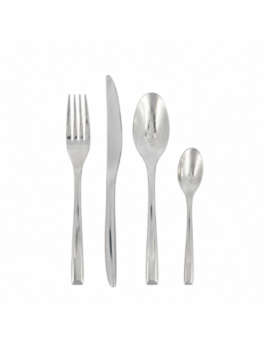 Gamme de 4 couverts en inox à pose verticale controversée QD3536 – ALIA CHR