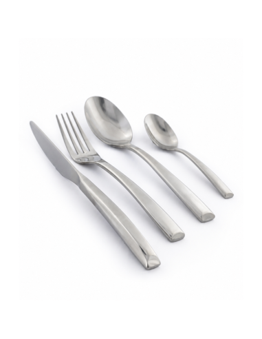 Gamme de 4 couverts en inox à pose verticale controversée QD3536 – ALIA CHR