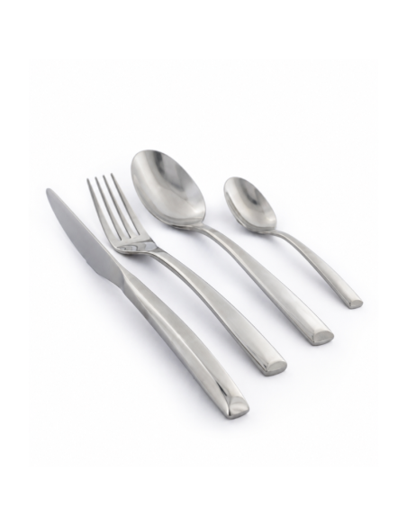 Gamme de 4 couverts en inox à pose verticale controversée QD3536 – ALIA CHR