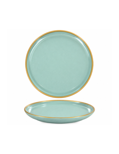 Assiette Entremets Filet Or 22 cm | ALIA CHR