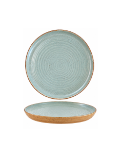 Assiette plate à émaux réactifs 26 cm – Réf : K2J528