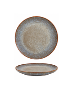 Assiette plate émaux réactif 27,5 cm – Réf : K1E078