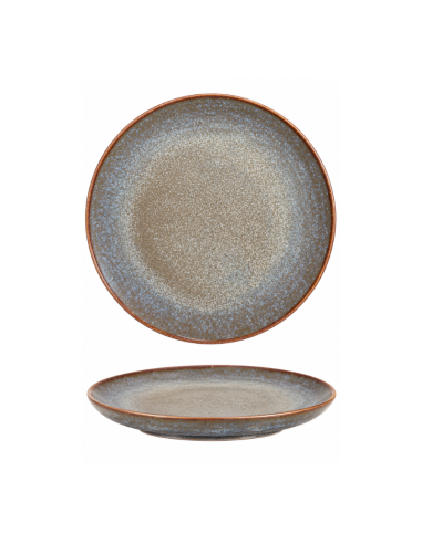 Assiette plate émaux réactif 27,5 cm...