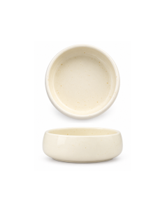 Bol crème moucheté 15 cm – Réf : K1M765