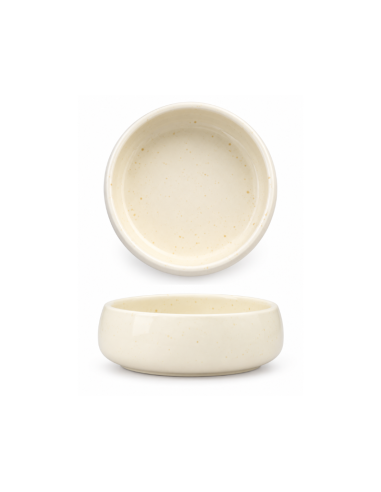 Bol crème moucheté 15 cm – Réf : K1M765