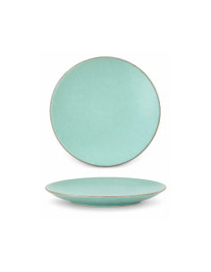 Assiette dessert turquoise 21 cm – Réf : K1N606