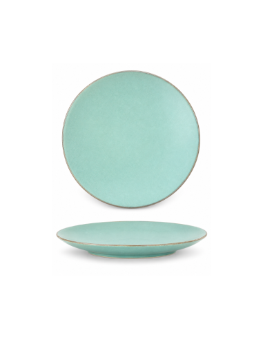 Assiette dessert turquoise 21 cm – Réf : K1N606