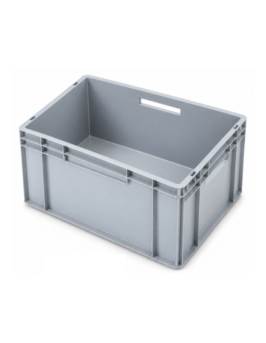 Bac de rangement Euronorm gris 60 ×...