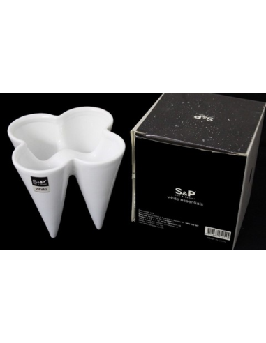 Réhausse 4 pieds porcelaine 14.5 cm...