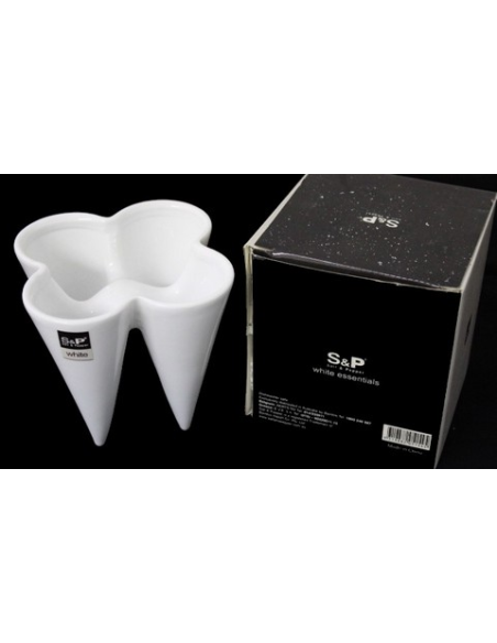 Réhausse 4 pieds porcelaine 14.5 cm Salt & Pepper REF : SP840061